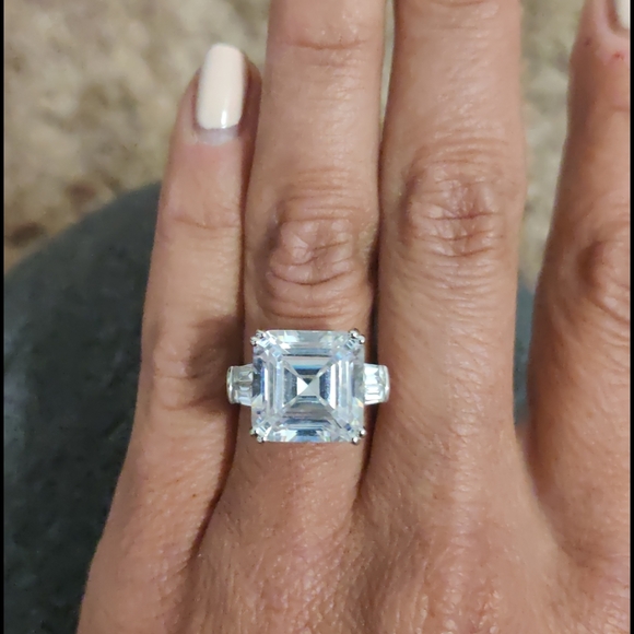 Beautiful giant large ring sterling silver - Picture 3 of 12